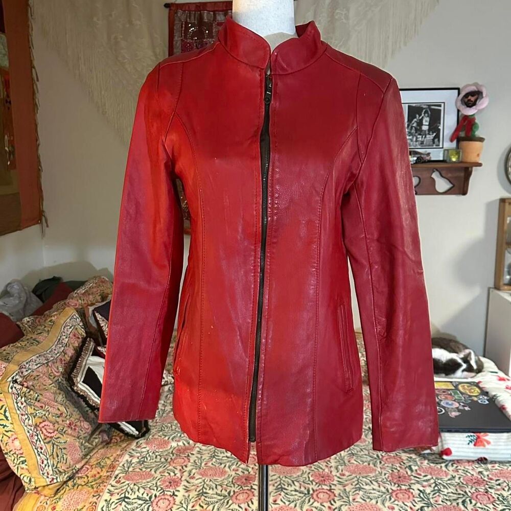 Unique-vintage Women's Red Jacket